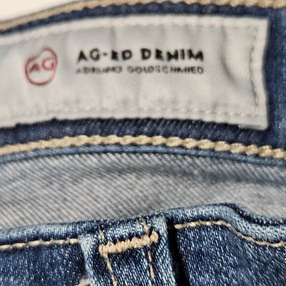 AG Adriano Goldschmied Legging Super Skinny Ankle Jeans Womens Size 27 Denim - Picture 5 of 6